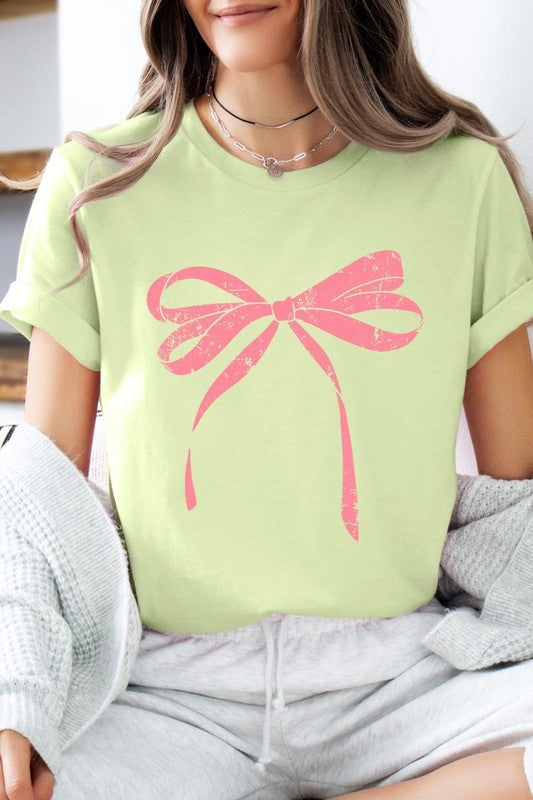 Women’s Valentine Bow Graphic Plus Tee | Zarnesh