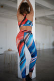 Women Watercolor Activewear Set | Zarnesh