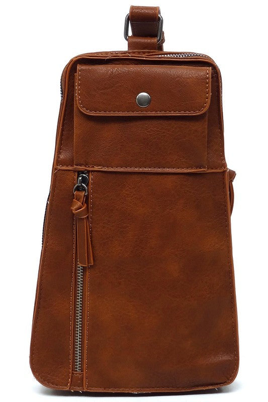 Women’s Zip Closure Crossbody Sling Bag | Zarnesh
