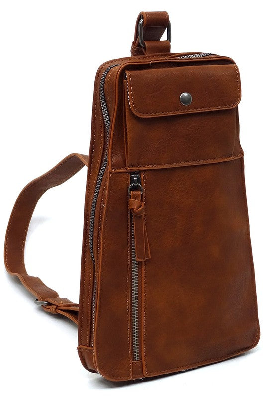 Women’s Zip Closure Crossbody Sling Bag | Zarnesh
