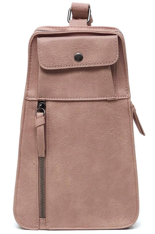 Women’s Zip Closure Crossbody Sling Bag | Zarnesh