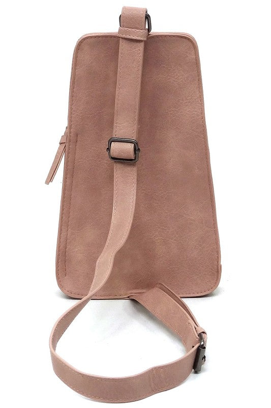 Women’s Zip Closure Crossbody Sling Bag | Zarnesh