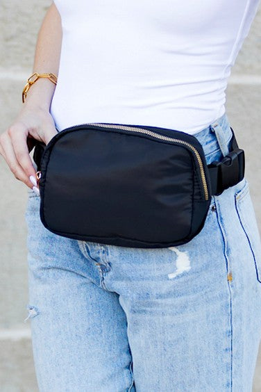 Womens Roam 2L Nylon Sling Belt Bum Fanny Bag | Zarnesh