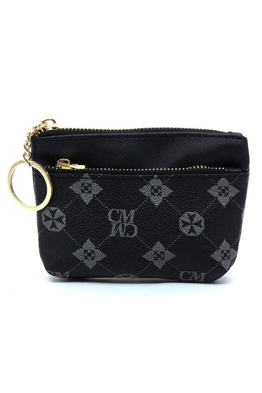 Womens CM Monogram Keychain Coin Purse | Zarnesh