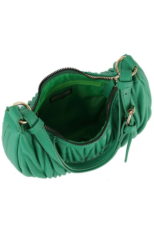 Womens Chevron Quilted Shoulder Hobo Bag | Zarnesh