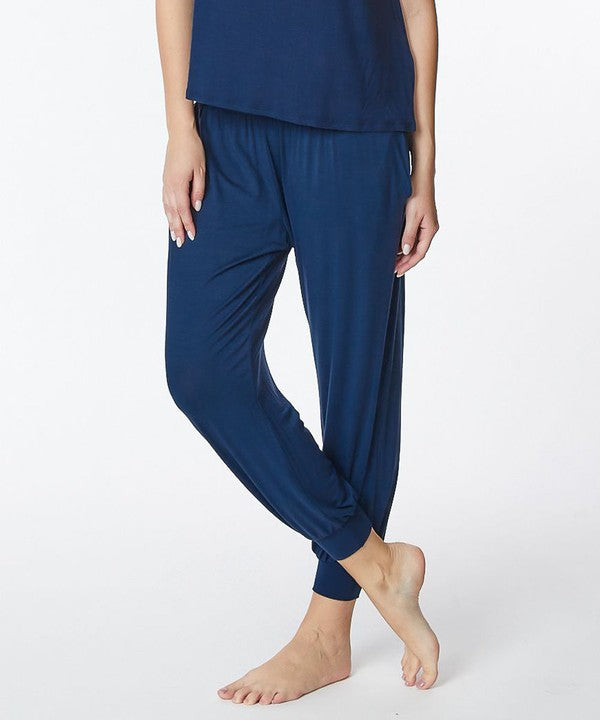 Women Comfortable Fit Functional Pockets Bamboo Yoga Joggers Zarnesh