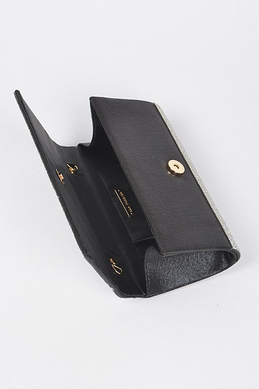 Womens Glitter Envelope Evening Clutch Bag| Zarnesh