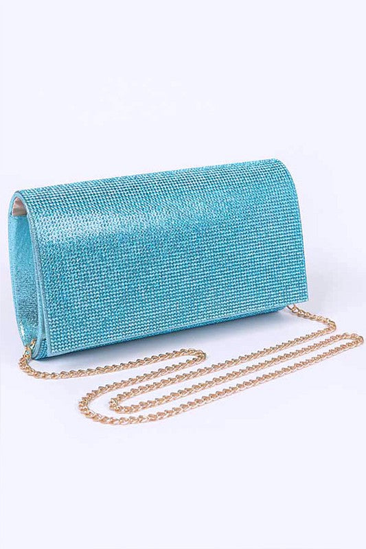 Womens Glitter Envelope Evening Clutch Bag| Zarnesh
