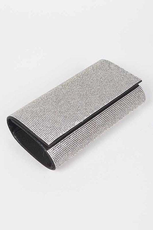 Womens Glitter Envelope Evening Clutch Bag| Zarnesh