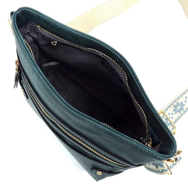 Women Guitar Strap Crossbody Bag Zarnesh