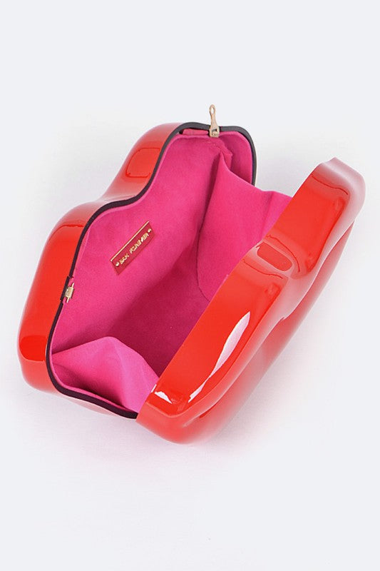 Women Lips Clutch Bag Zarnesh