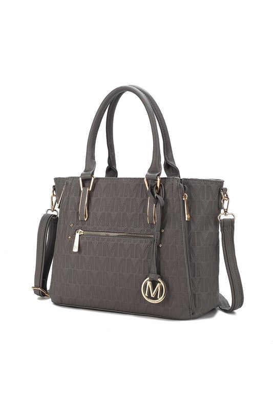 Womens MKF Cairo M Signature Satchel Bag by Mia K | Zarnesh
