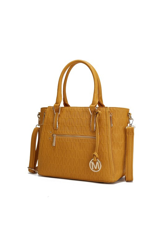 Womens MKF Cairo M Signature Satchel Bag by Mia K | Zarnesh