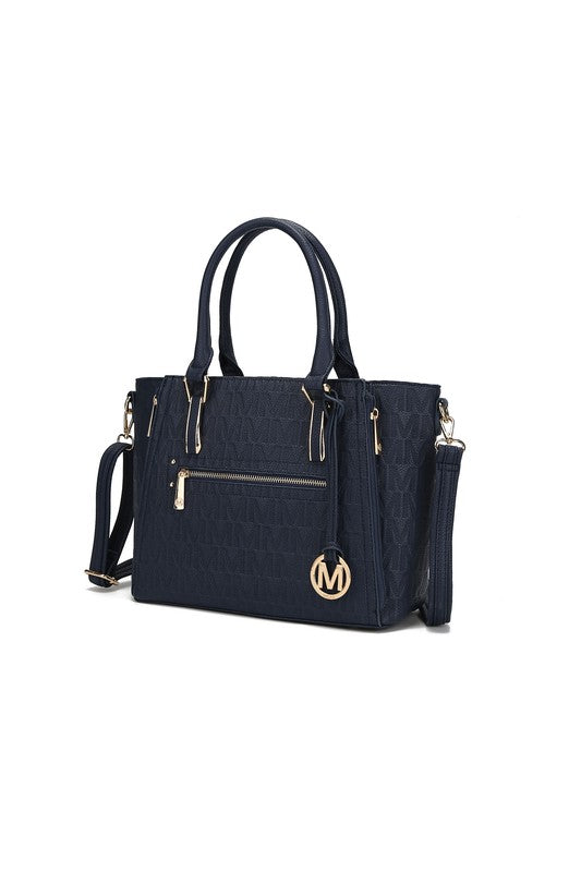 Womens MKF Cairo M Signature Satchel Bag by Mia K | Zarnesh