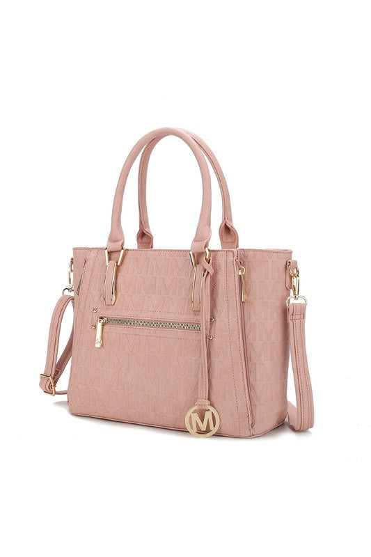 Womens MKF Cairo M Signature Satchel Bag by Mia K | Zarnesh
