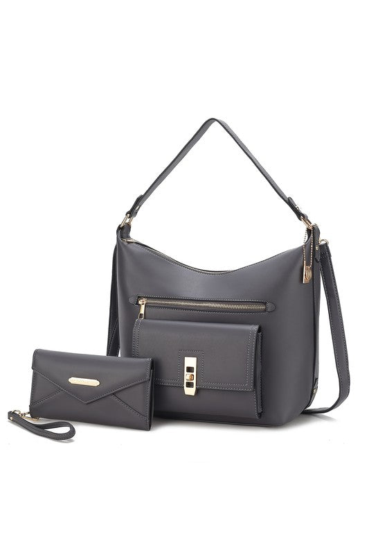 Womens MKF Clara Shoulder Bag with Wristlet Wallet by Mia | Zarnesh