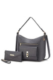 Womens MKF Clara Shoulder Bag with Wristlet Wallet by Mia | Zarnesh