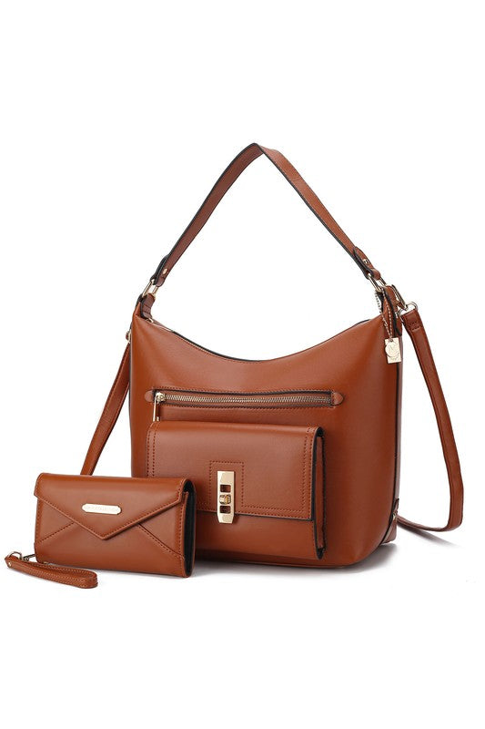 Womens MKF Clara Shoulder Bag with Wristlet Wallet by Mia | Zarnesh