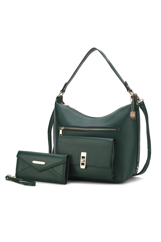 Womens MKF Clara Shoulder Bag with Wristlet Wallet by Mia | Zarnesh
