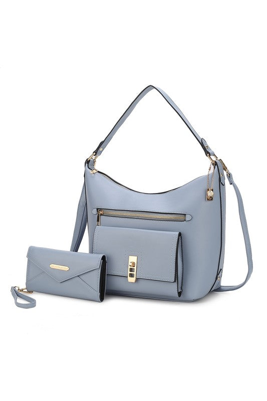 Womens MKF Clara Shoulder Bag with Wristlet Wallet by Mia | Zarnesh