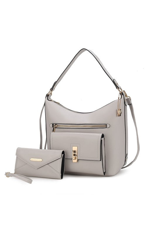 Womens MKF Clara Shoulder Bag with Wristlet Wallet by Mia | Zarnesh