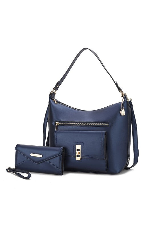 Womens MKF Clara Shoulder Bag with Wristlet Wallet by Mia | Zarnesh