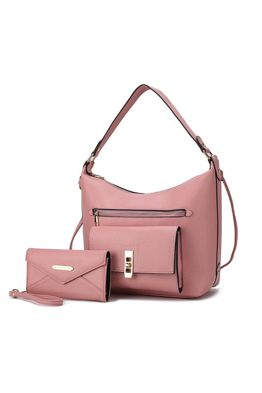 Womens MKF Clara Shoulder Bag with Wristlet Wallet by Mia | Zarnesh