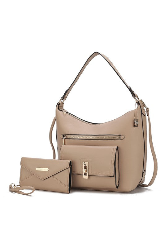 Womens MKF Clara Shoulder Bag with Wristlet Wallet by Mia | Zarnesh