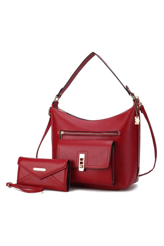Womens MKF Clara Shoulder Bag with Wristlet Wallet by Mia | Zarnesh