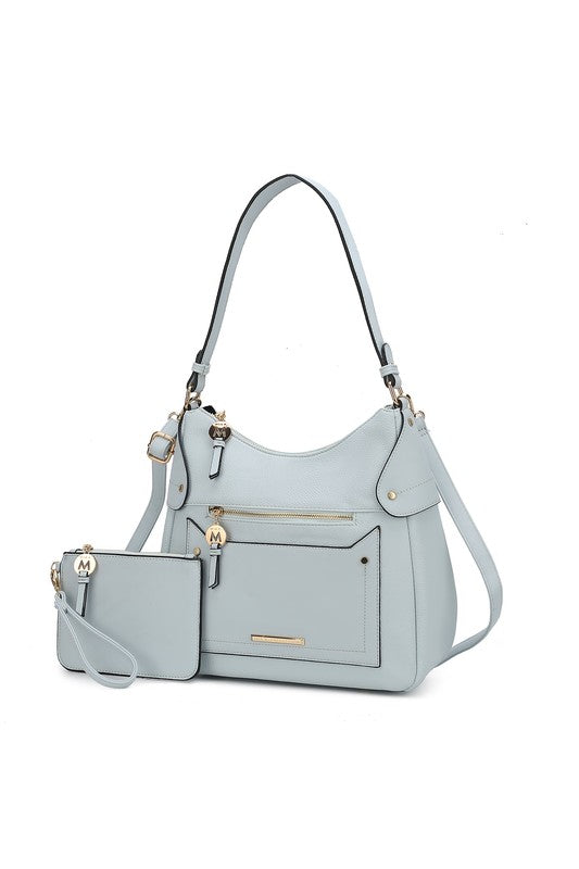 Womens MKF Maeve Shoulder Bag with Wristlet by Mia K | Zarnesh