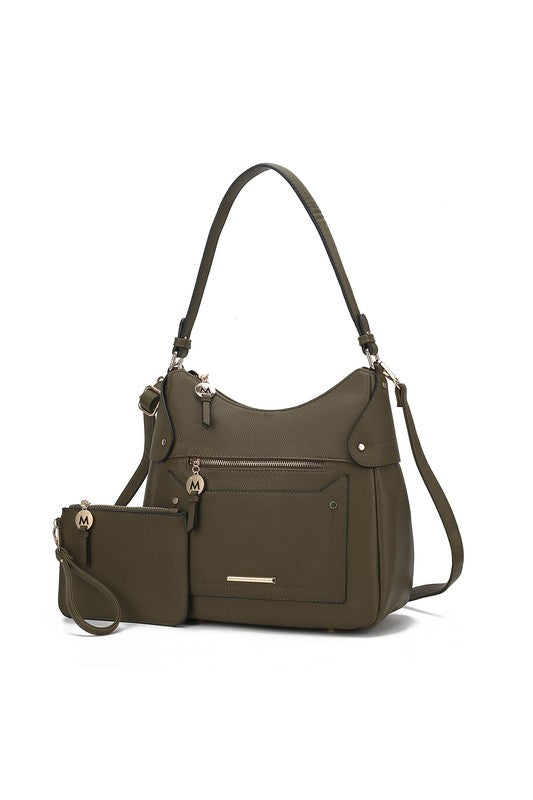 Womens MKF Maeve Shoulder Bag with Wristlet by Mia K | Zarnesh