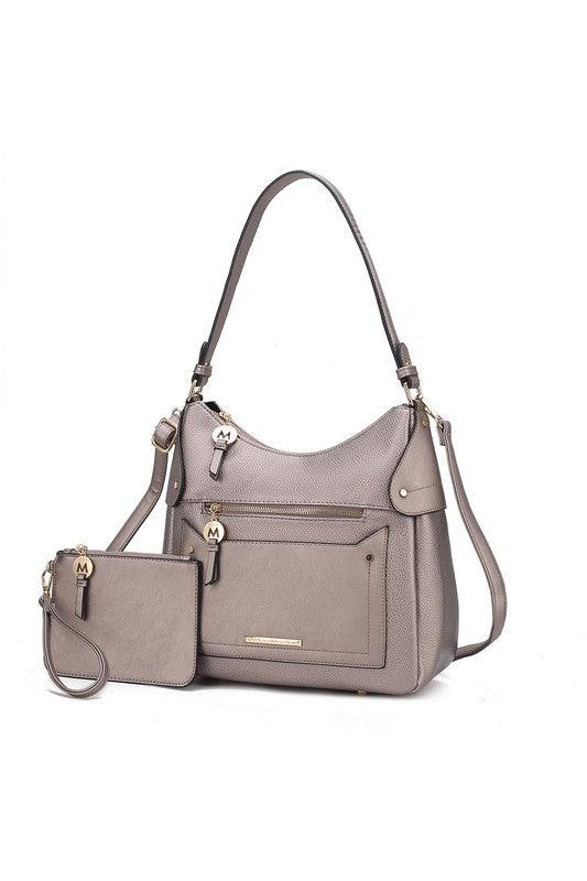 Womens MKF Maeve Shoulder Bag with Wristlet by Mia K | Zarnesh