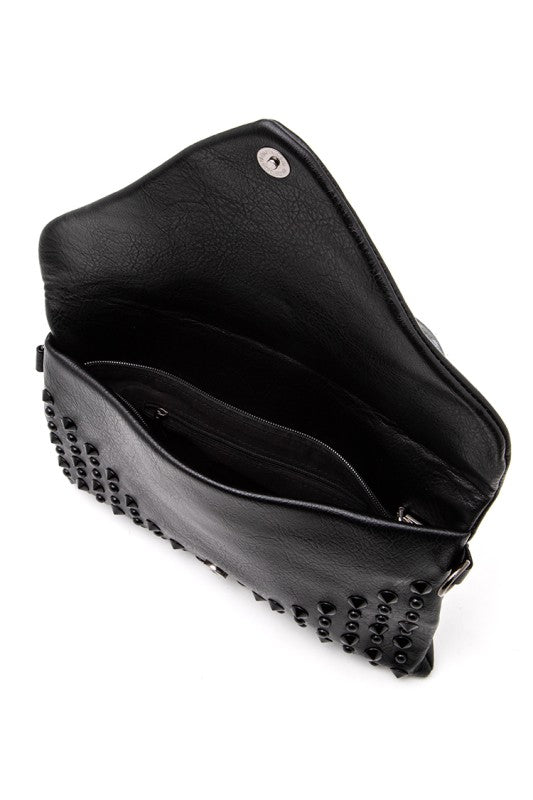 Womens Mix Studs Convertible Clutch Swing Bag | Zarnesh 