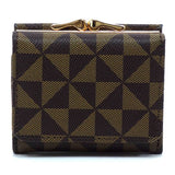 Womens PM Monogram Kiss Lock Tri-fold Wallet | Zarnesh