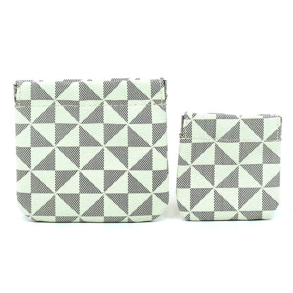 Womens PM Monogram Spring Zip 2-in-1 Coin Purse | Zarnesh