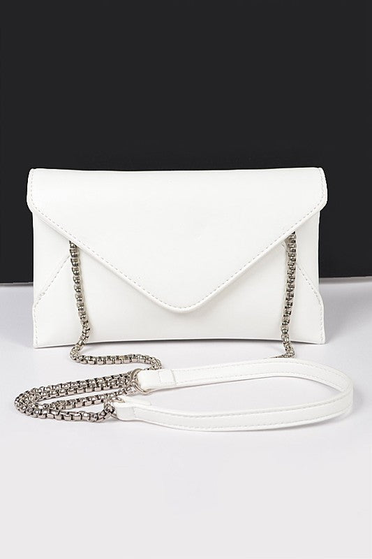 Womens Pop Color Classic Envelope Clutch Bag | Zarnesh