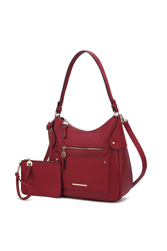 Womens MKF Maeve Shoulder Bag with Wristlet by Mia K | Zarnesh