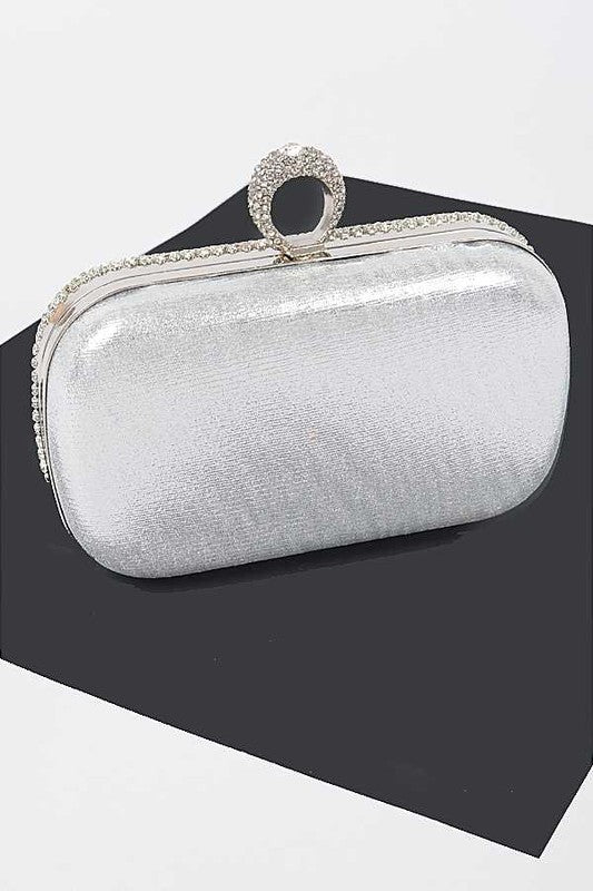 Womens Fringe Rhinestone Convertible Clutch Bag | Zarnesh