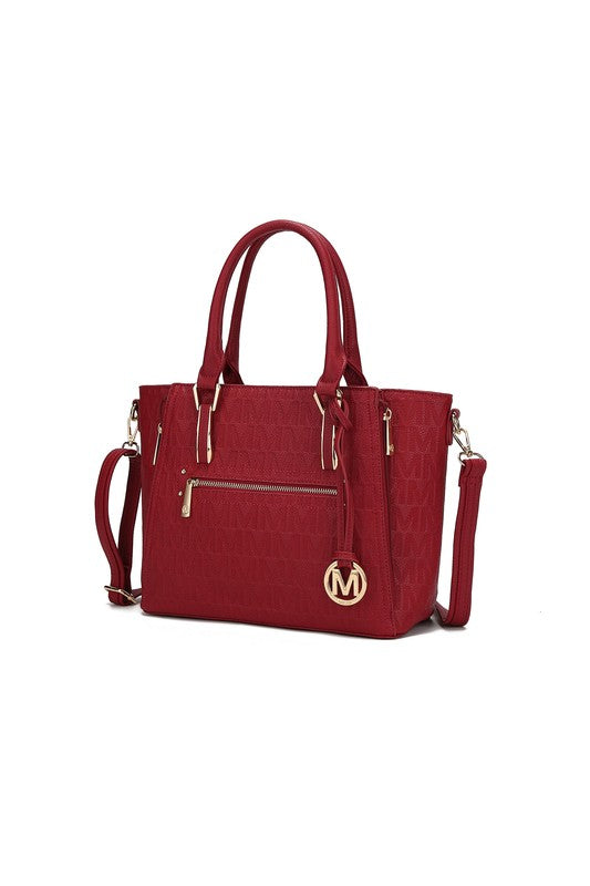 Womens MKF Cairo M Signature Satchel Bag by Mia K | Zarnesh