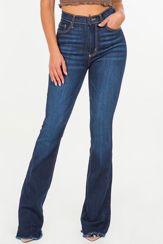 Women's Casey Boot Cut  High Rise Jeans | Zarnesh