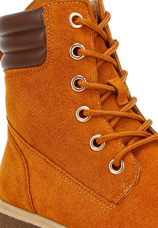 Women’s Parula High Ankle Suede Boots | Zarnesh