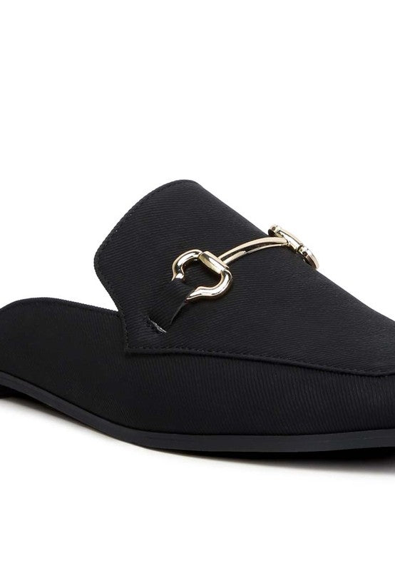 Women's Horsebit Slip On Mules | Zarnesh