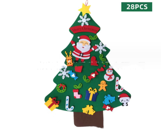 Festive Elegance: Felt Cloth for Christmas Tree Decoration