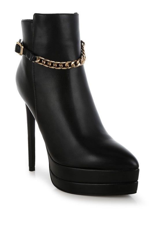 Women’s Narok Metallic Chain Detail Boots | Zarnesh