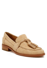 Women’s Rhone Tassels Detail Suede Loafers | Zarnesh