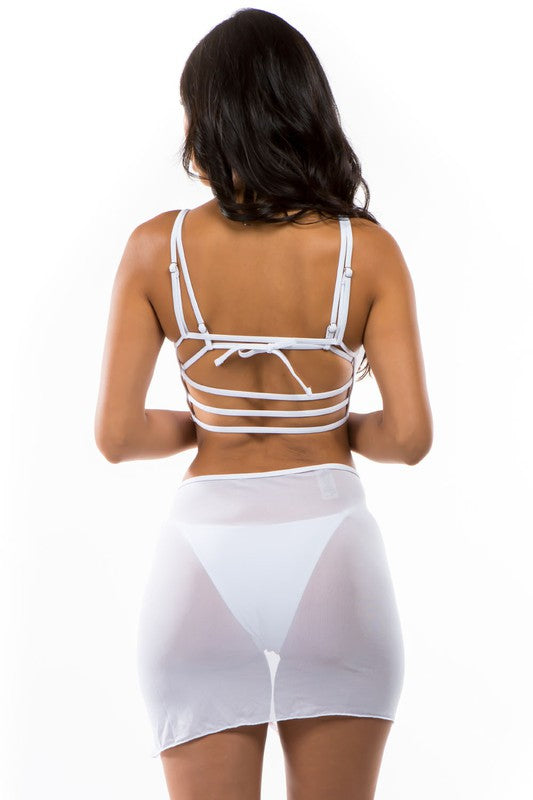 Women Mesh Cover Two-Piece zarnesh.com