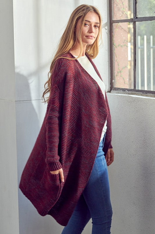 Women Chunky Sweater Knit Cardigan | Zarnesh