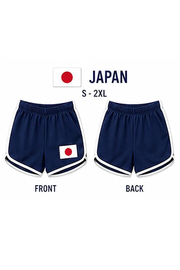 Cotton World Cup Country Flag Dolphin Shorts | Zarnesh