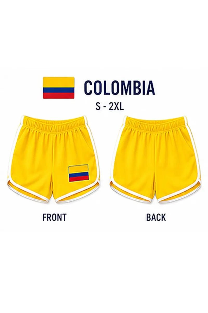 Cotton World Cup Country Flag Dolphin Shorts | Zarnesh