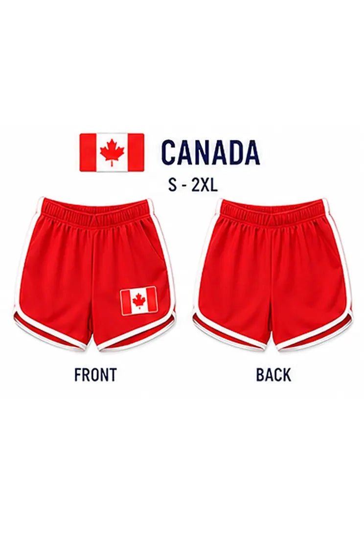 Cotton World Cup Country Flag Dolphin Shorts | Zarnesh